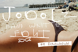 Jooolz | Handwritten font