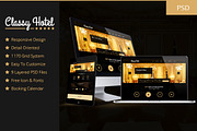 Classy - Booking Hotel Luxury PSD, a Websites & App Template by uzistudio (Thumbnail 1 of 5)