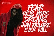 Black Crush – Aggressive Font, a Font by figuree studio (Thumbnail 10 of 10)