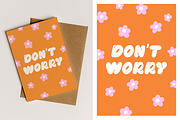 Cute floral poster, card designs set, a Decorative Illustration by Good Studio (Thumbnail 5 of 6)