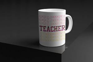 Teacher Word Art Sublimation