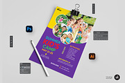 Summer Camp Flyer Template, a Flyer Template by Aam360 (Thumbnail 3 of 3)