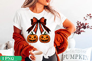 Spooky Pumpkin Png, an Illustration by Watercolor design (Thumbnail 1 of 3)