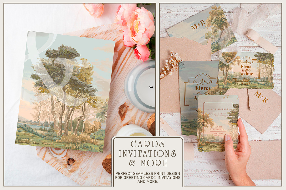 Fresco collection Nature Poem, a Wallpaper Graphic by Natalia0307 (Photo 9 of 17)