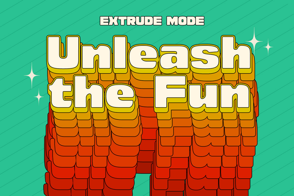 Joyful Chase - Playful Display Font, a Sans Serif Font by Littlehand (Photo 3 of 8)