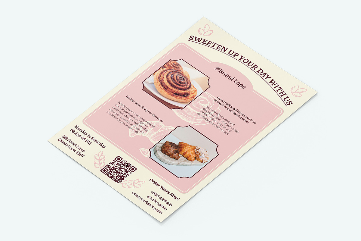 Bakery Shop Poster, a Poster Template by Fannan Studio (Photo 2 of 3)
