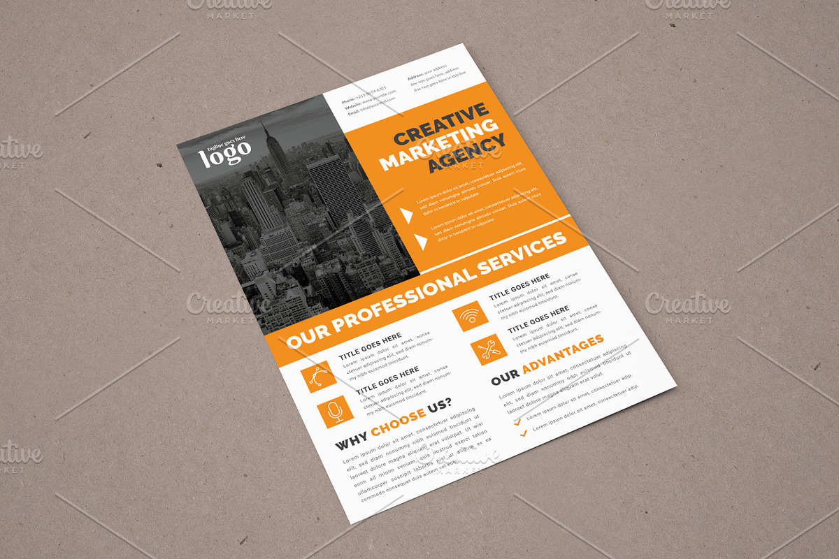 Flyer Template, a Flyer Template by Alice_s (Photo 7 of 10)