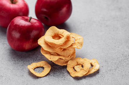 Dried apple chips, a Food & Drink Photo by Olena Rudo