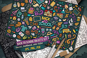 School Objects Set, an Object Graphic by BALABOLKA (Thumbnail 1 of 4)
