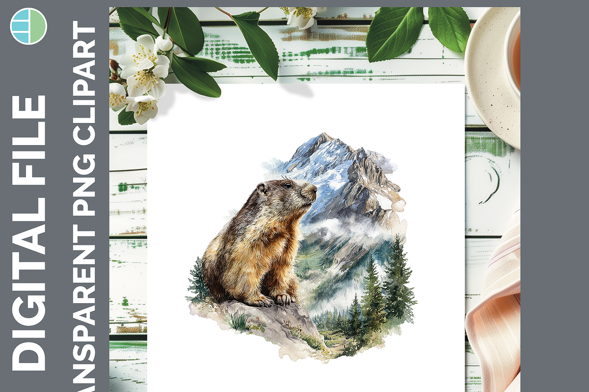 Woodland Animal Bundle, 26 PNG, an Animal Illustration by Enliven Designs (Photo 6 of 8)