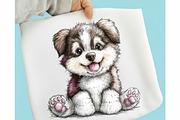 Breeds of Cute Dogs Clipart, a Seasonal Illustration by designcity5 (Thumbnail 3 of 5)