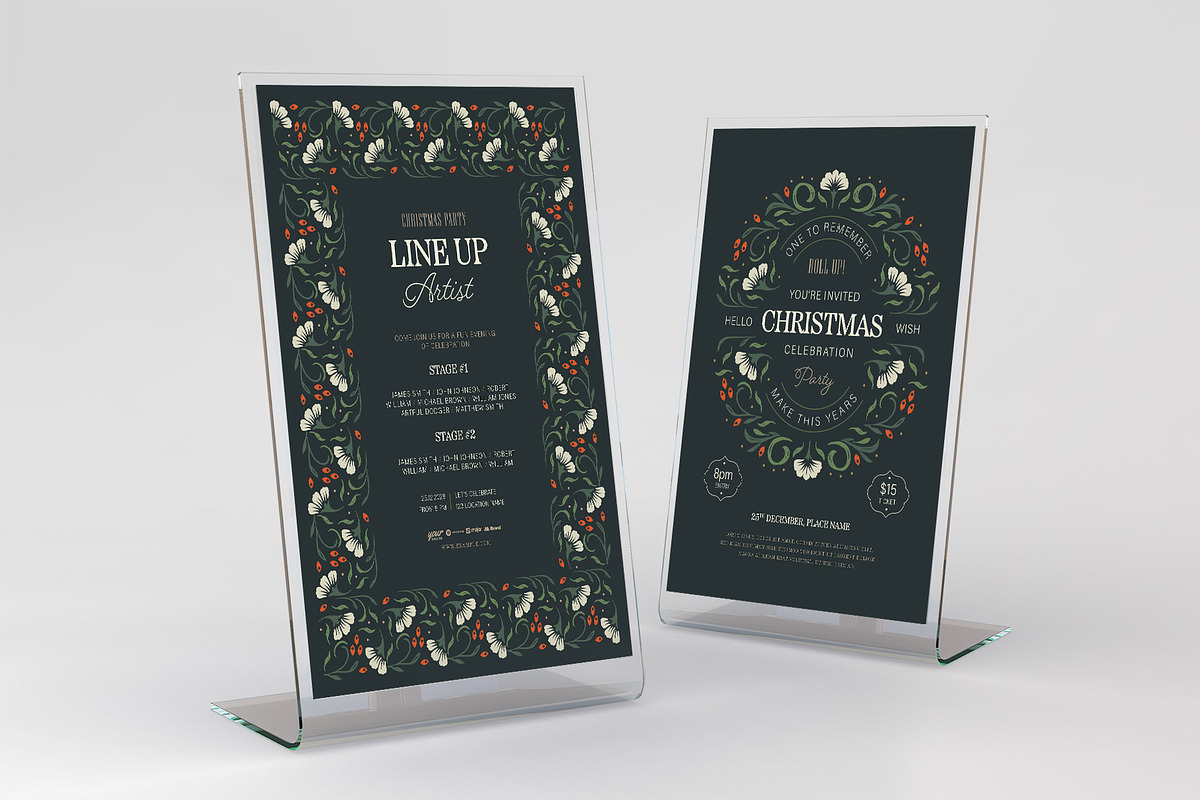 Christmas Flyer Template, a Flyer Template by BrandPacks (Photo 3 of 4)