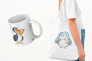 Winter Birds PNGs, an Animal Illustration by Markicha Art (Thumbnail 3 of 5)