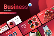 Corporate Business Solutions, a Presentation Template by Presentation Templates (Thumbnail 1 of 7)