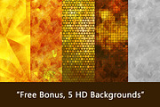Gold texture elements, a Texture Graphic by VL Shop (Thumbnail 11 of 12)