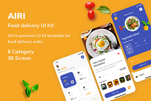 Airi Food UI Kit