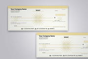 Cheque Mockup Template, a Finance Illustration by DesignerCandies (Thumbnail 4 of 5)