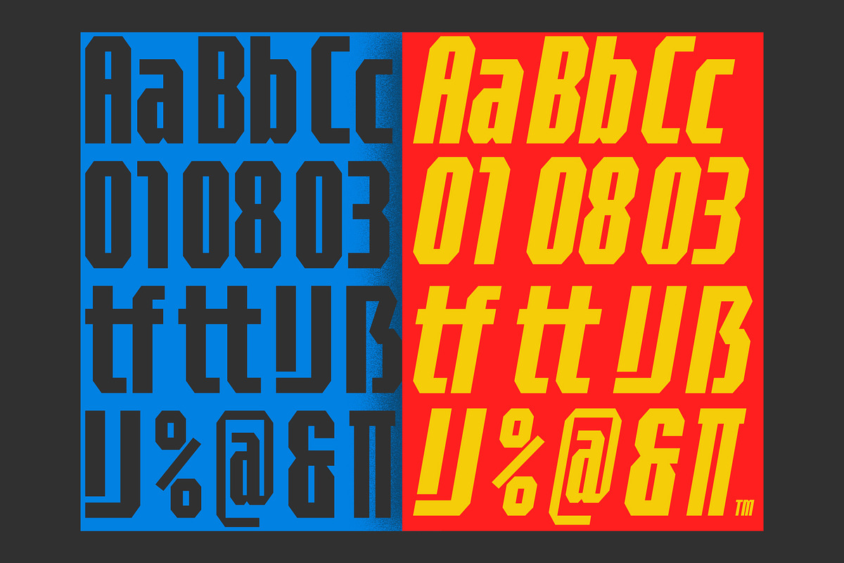 SP COUNTER, a Sans Serif Font by Sup.Port Studio (Photo 9 of 13)