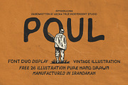 Poul Handwritten, a Handwritten Font by AROKA (Thumbnail 1 of 9)