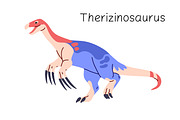 Dinosaurs, big ancient animals set, an Animal Illustration by PaperTrident (Thumbnail 10 of 19)