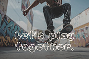 Bubble Display Font - Peachy Soda, a Handwritten Font by ZoloDesignHub (Thumbnail 2 of 7)