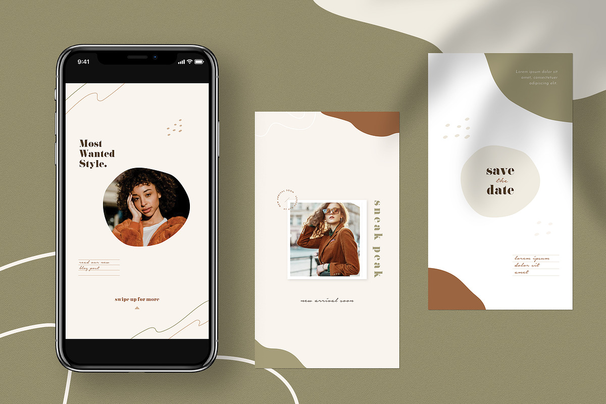 Naturalè - Instagram Stories & Post, a Social Media Template by Vynetta (Photo 9 of 15)