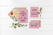 Wedding Suite Mockup - Manzanita S5, a Print Template by ILLONA GRAPHICS (Thumbnail 4 of 4)
