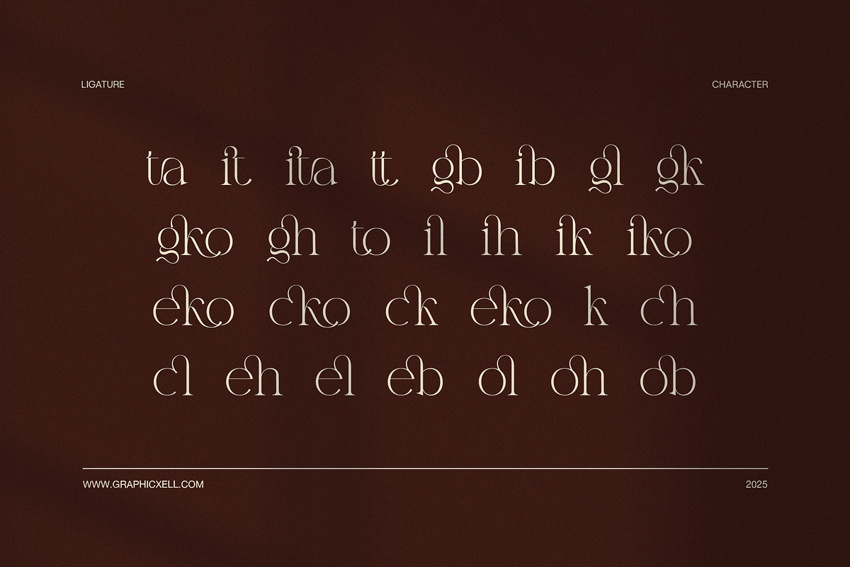 Megita Elegant Serif Font, a Serif Font by Elegant Font (Photo 8 of 8)