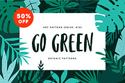 GO GREEN DESIGN PACK, a Pattern Graphic by funderful (Thumbnail 2 of 11)