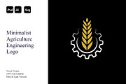 Agriculture Engineering Logo, a Branding & Logo Template by Luxury Logos (Thumbnail 1 of 4)