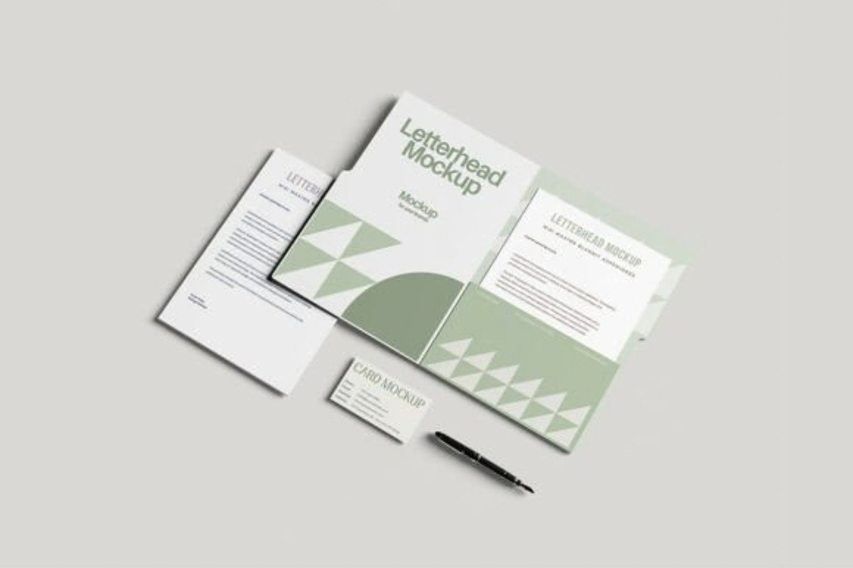 Corporate Folder File Mockup, a Work Illustration by Akrinity Digital (Photo 5 of 6)