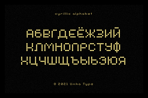 City Light Pixel Game Font