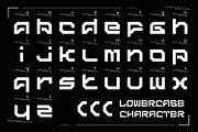 Cypher - Futuristic Font, a Script Font by AQR Studio (Thumbnail 7 of 10)
