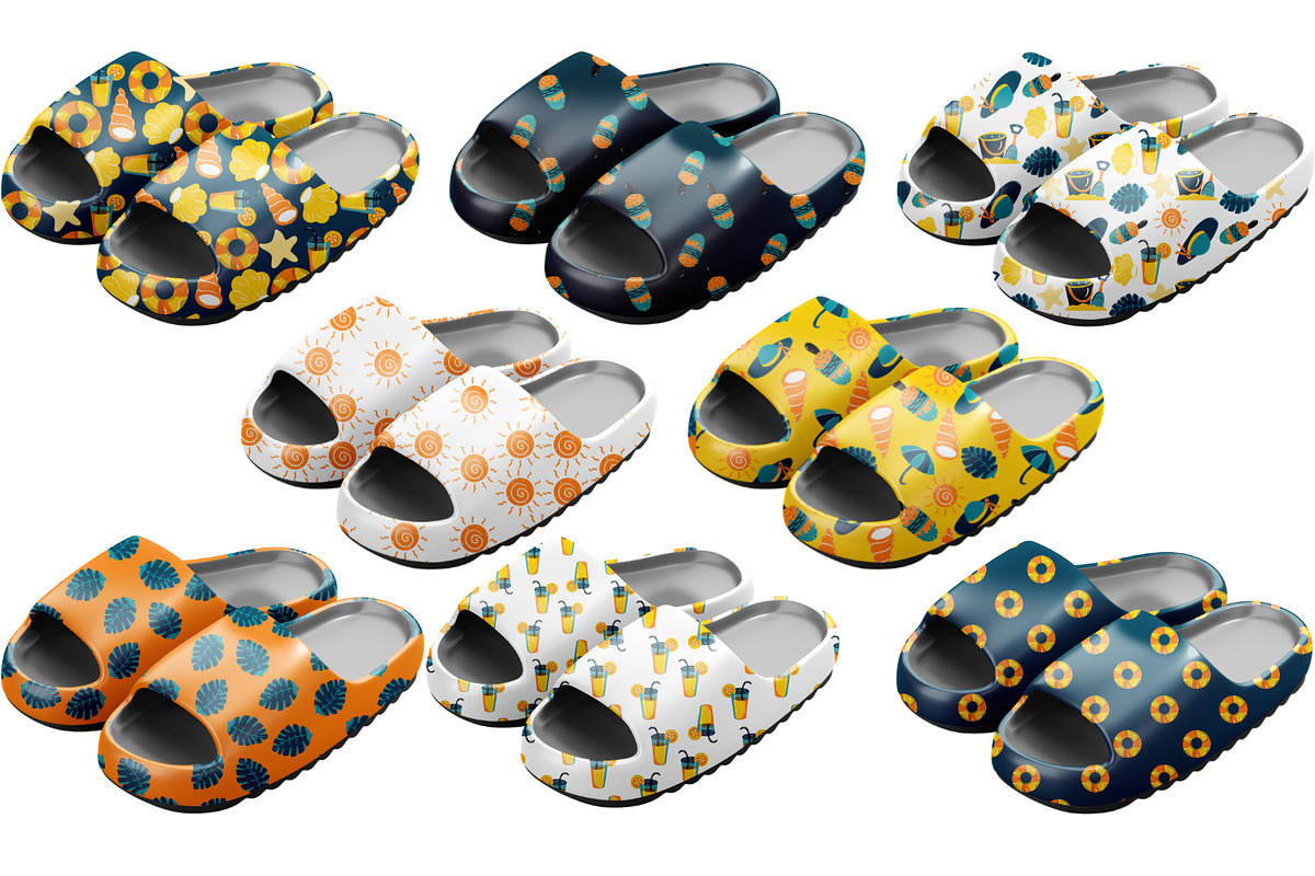 Summer Pattern Design Collection, a Pattern Graphic by D.O.C Gallery by Carla (Photo 6 of 13)