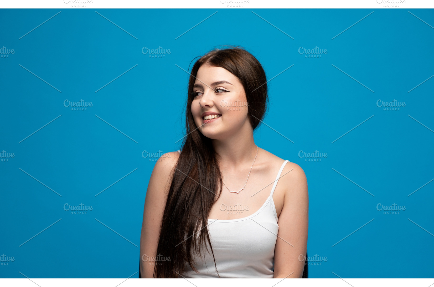Portrait of a beautiful young woman, a Person Photo by volodymyrshtun13795