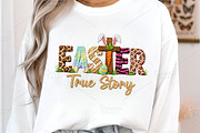 Crochet Easter True Story PNG, an Illustration by Canvas Craft (Thumbnail 3 of 6)