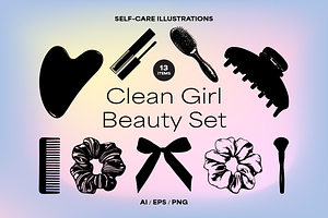 Beauty Self-Care Illustrations