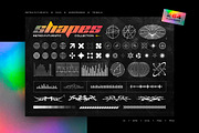Retro-Futuristic Shapes Collection, an Object Graphic by pixelbuddha.net (Thumbnail 1 of 17)