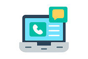 Social Media Flat Icon, a Duotone Icon by Pexelpy (Thumbnail 2 of 2)