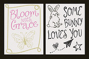 Wonderland Cutesy Font Duo, a Handwritten Font by MaxArt Foundry (Thumbnail 2 of 8)