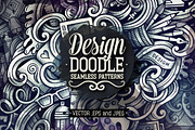 Design Graphics Doodles Patterns, an Object Illustration by BALABOLKA (Thumbnail 1 of 6)
