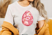 Whimsical Aster Egg Clipart Bundle., an Illustration by SVGArt (Thumbnail 6 of 7)