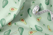 Watercolor Avocado Patterns Set, a Pattern Graphic by Oksana Dovhopol Art (Thumbnail 10 of 11)
