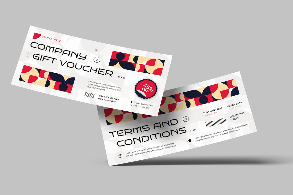Gift Voucher, a Stationery Template by ContestDesign (Photo 2 of 3)