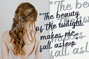 Ollieva Handwritten Script Font, a Script Font by BumbleGraph Studio (Thumbnail 6 of 10)