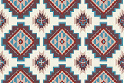Vintage Native American Pattern, a Pattern Graphic by PPEthnicDecorPattern (Thumbnail 1 of 9)