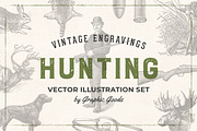 Hunting - Vintage Illustrations, a Sport Illustration by Graphic Goods (Thumbnail 1 of 12)