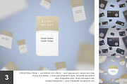 Business Card Mockup Set - 5 PSD, a Print Template by mockupgeek (Thumbnail 4 of 6)