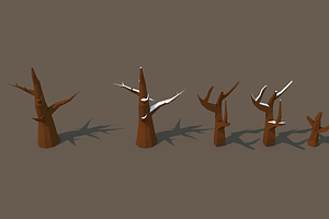 Low Poly Trees Pack 2