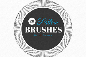 20 Geometric Pattern Brushes